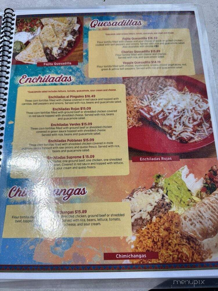 Los Pinguinos - Saint Clair, MI menu_pic