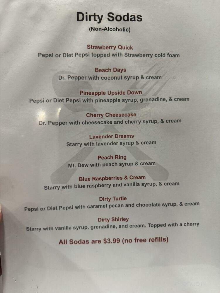 The Public House On Jared - DuBois, PA menu_pic