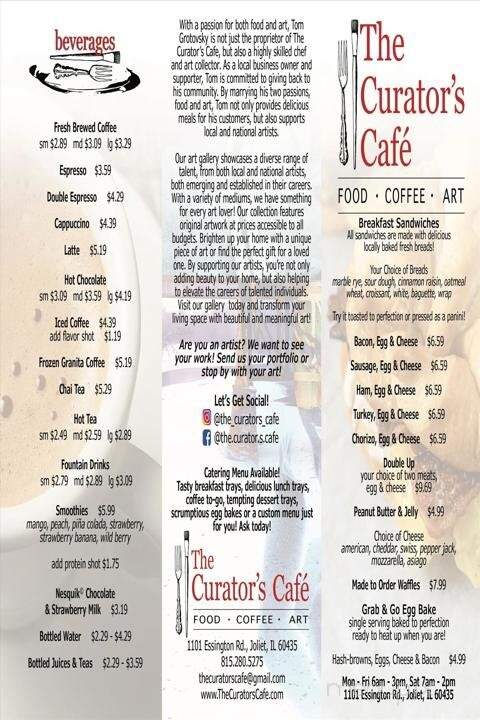 The Curator's Cafe - Joliet, IL