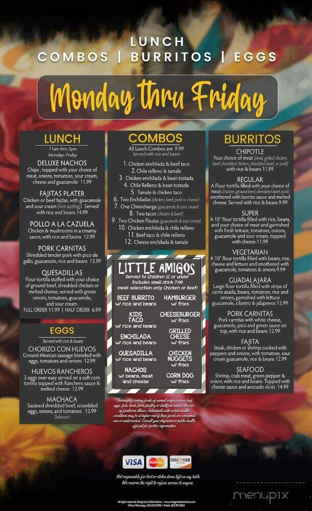Mexico Lindo KC - Kansas City, MO menu_pic