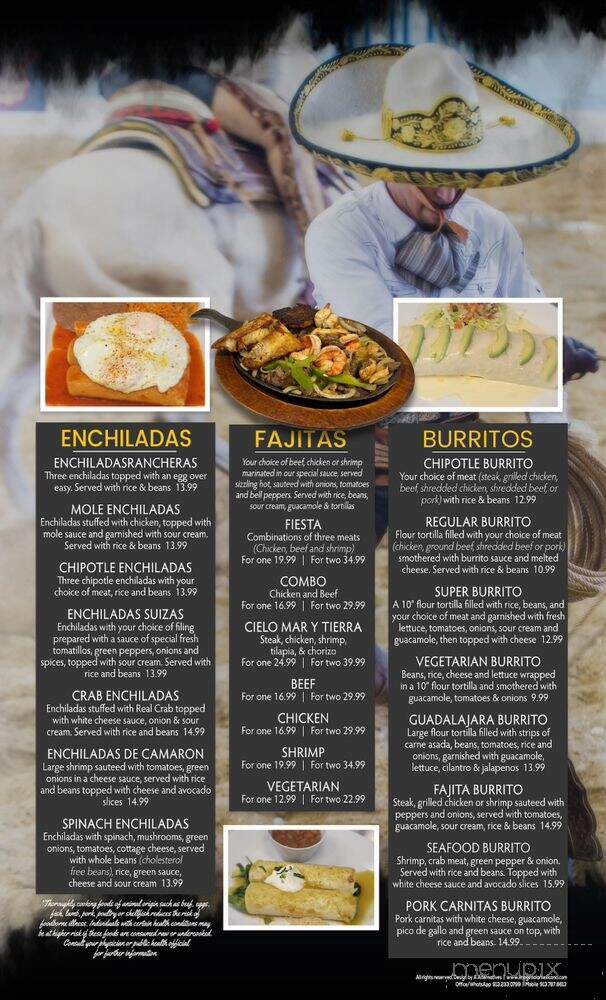 Mexico Lindo KC - Kansas City, MO menu_pic
