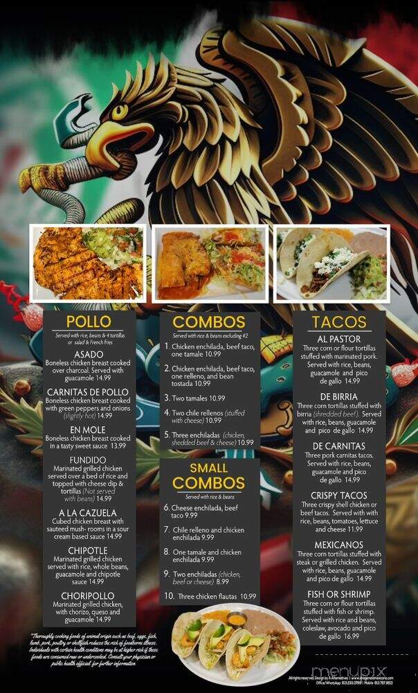 Mexico Lindo KC - Kansas City, MO menu_pic