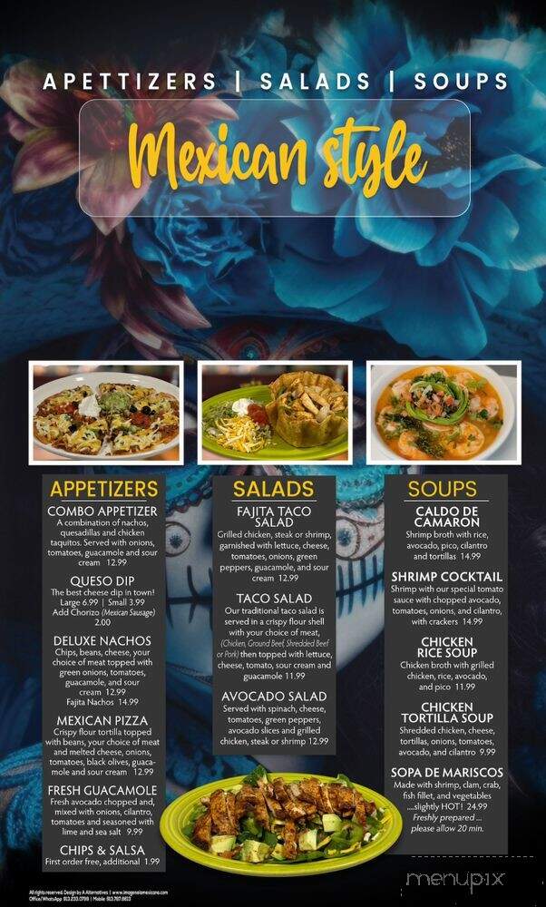 Mexico Lindo KC - Kansas City, MO menu_pic