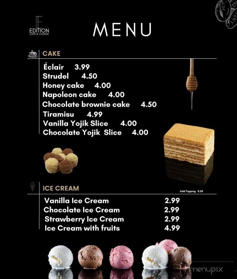 The White Room Cafe - Glendale, CA menu_pic