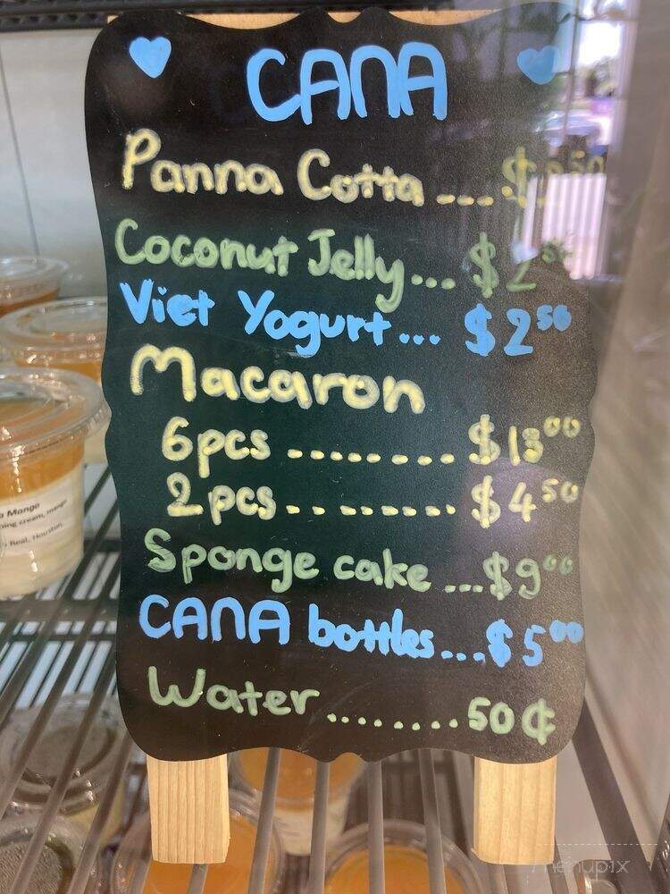 Cana Tea & Coffee - Houston, TX menu_pic
