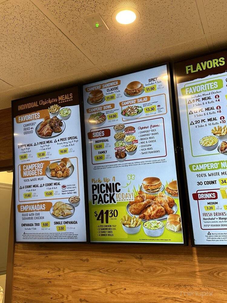 Pollo Campero - New York, NY menu_pic