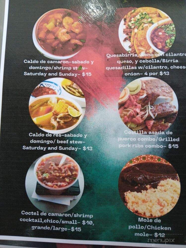 La Esperaza - Okeechobee, FL menu_pic