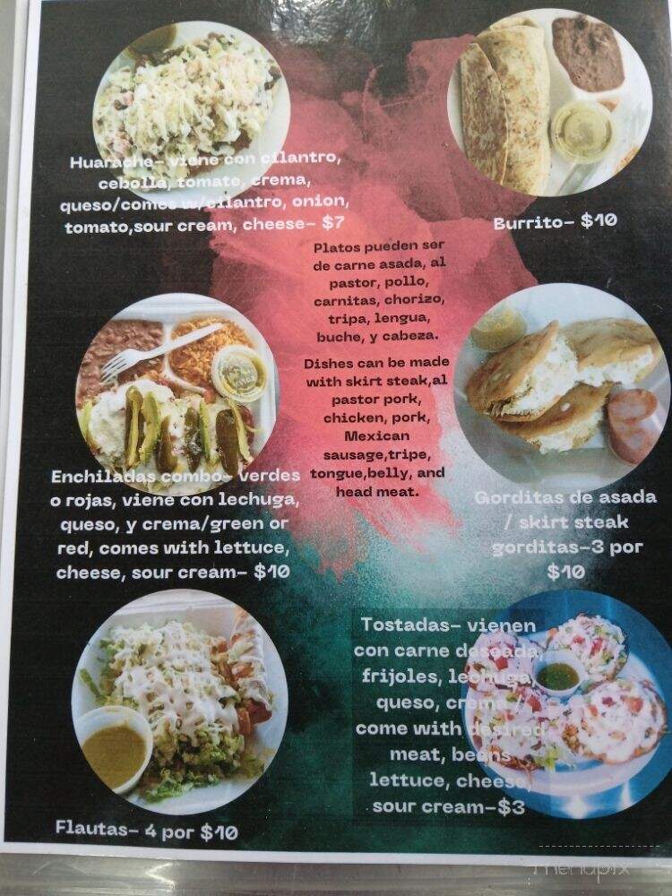 La Esperaza - Okeechobee, FL menu_pic