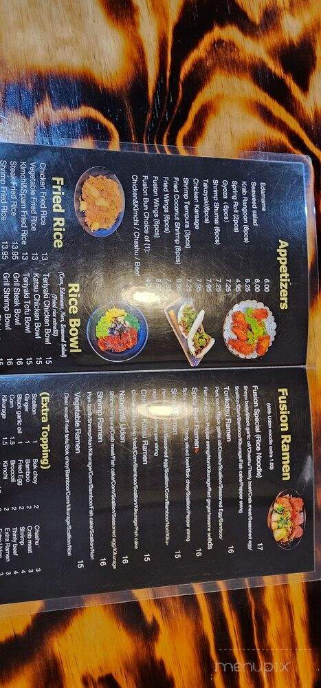 Fusion Ramen - Yulee, FL menu_pic