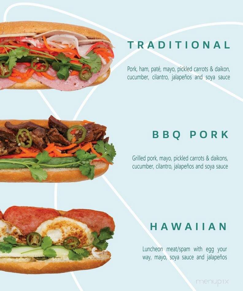 Banh a'Mi - Milton, ON menu_pic
