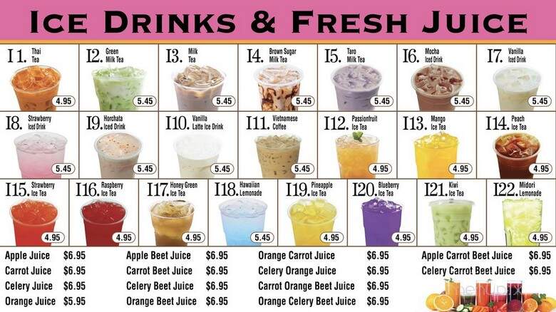 Sweet Daze Donut & Boba - Rancho Cucamonga, CA menu_pic