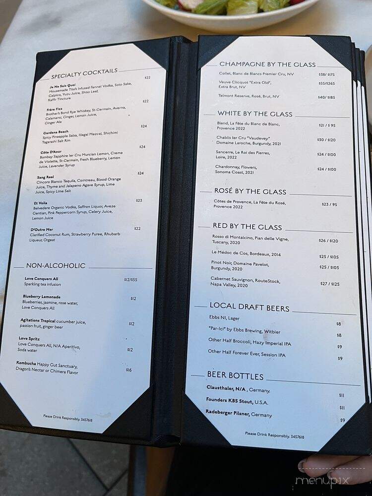 Par Ici Cafe - New York, NY menu_pic