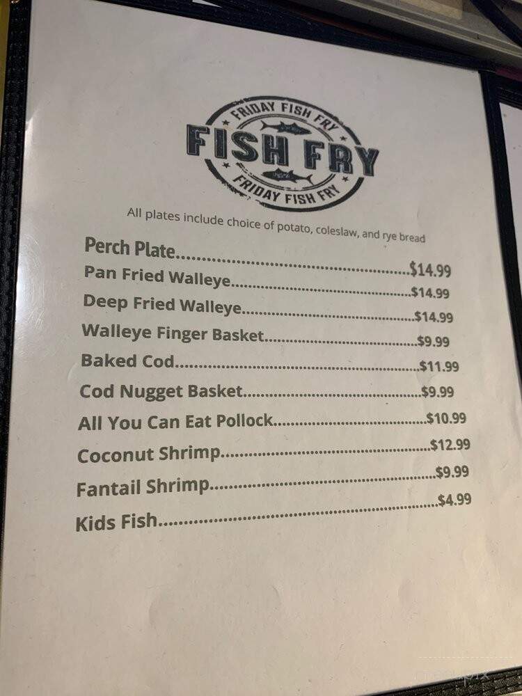 S&S Hometown Bar & Restaurant - Oconto Falls, WI menu_pic