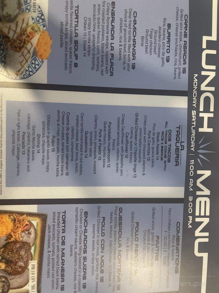 Casa Patron - Sarasota, FL menu_pic