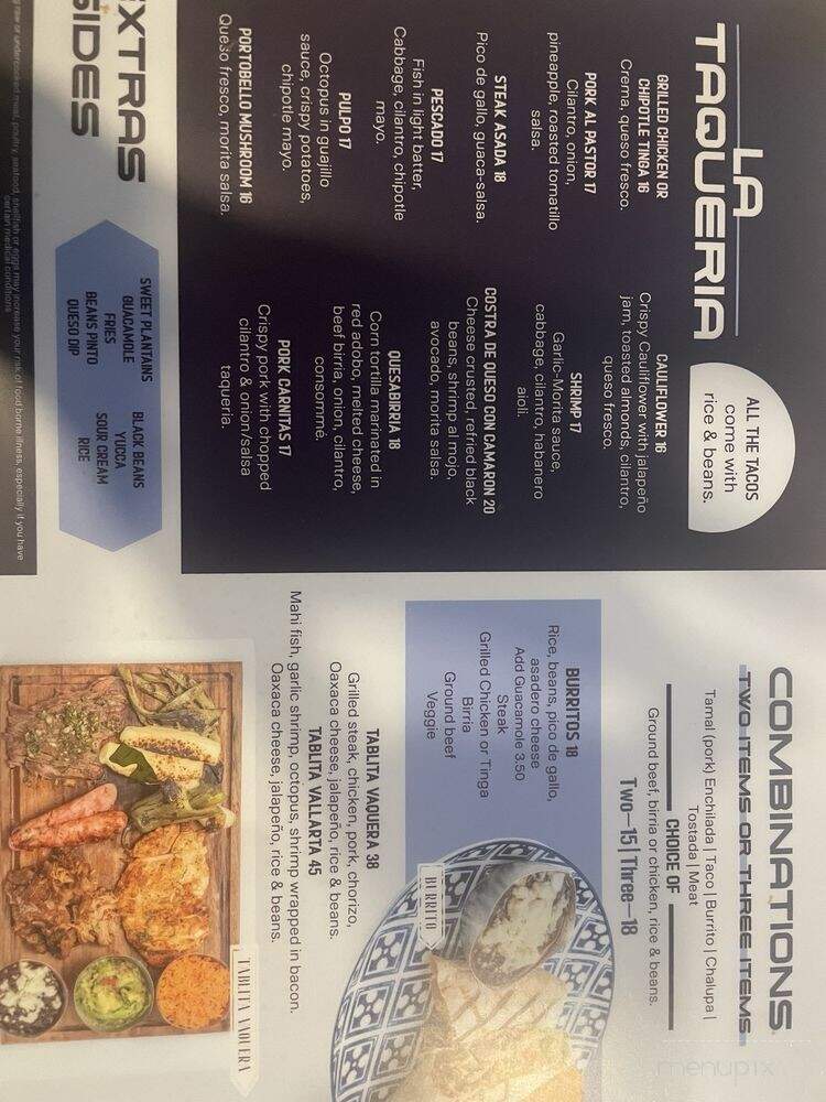 Casa Patron - Sarasota, FL menu_pic