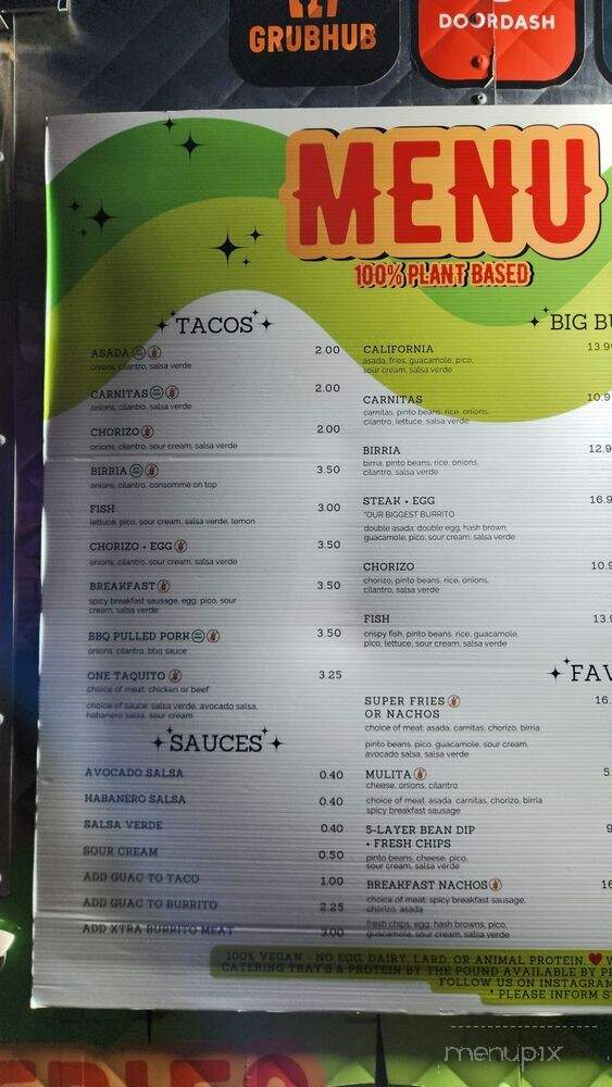Vegan Vatoz Casa De' Tacos - Murrieta, CA