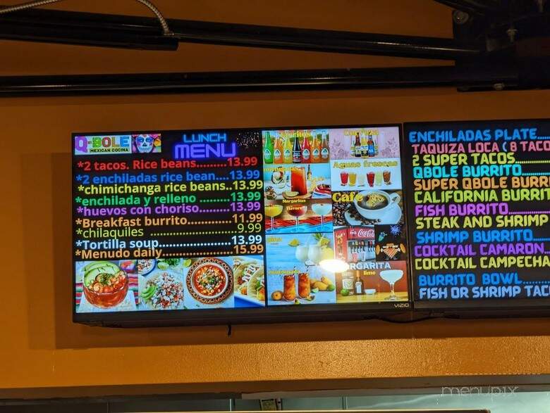 QBole - Dillon, CO menu_pic