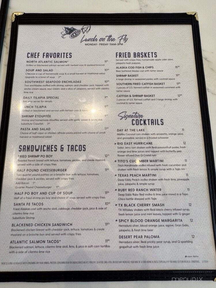 Rock Fish Seafood & Grill - Fort Worth, TX menu_pic
