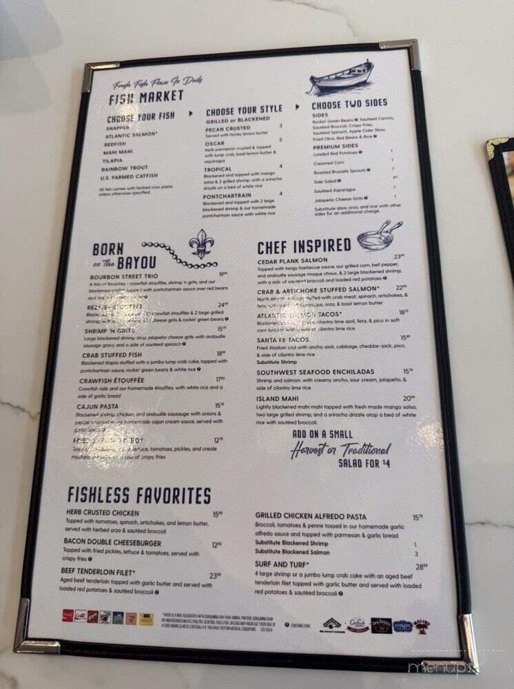 Rock Fish Seafood & Grill - Fort Worth, TX menu_pic