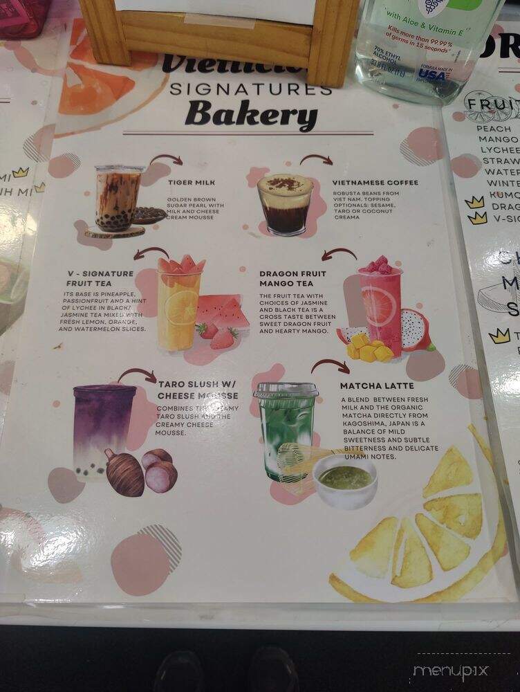 Vietlicious Bakery - Seattle, WA menu_pic