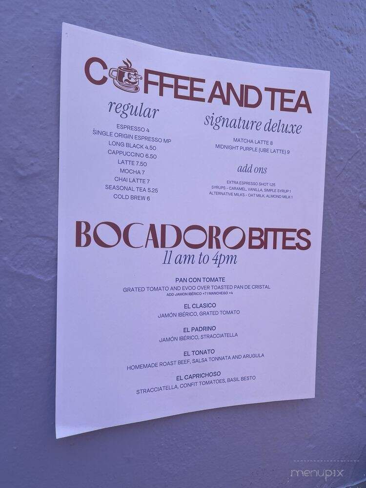 Cafe Du Bey - Miami Beach, FL menu_pic