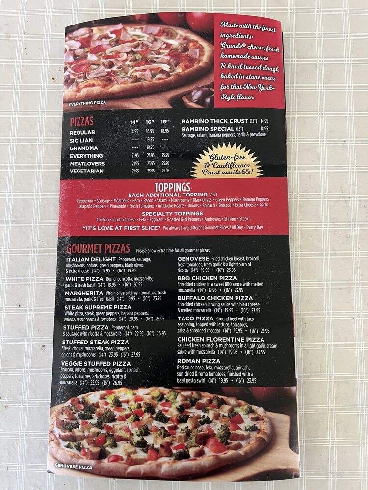 Goodfella's Pizza - Sebastian, FL menu_pic