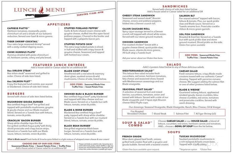 Blade & Bone - Grand Junction, CO menu_pic