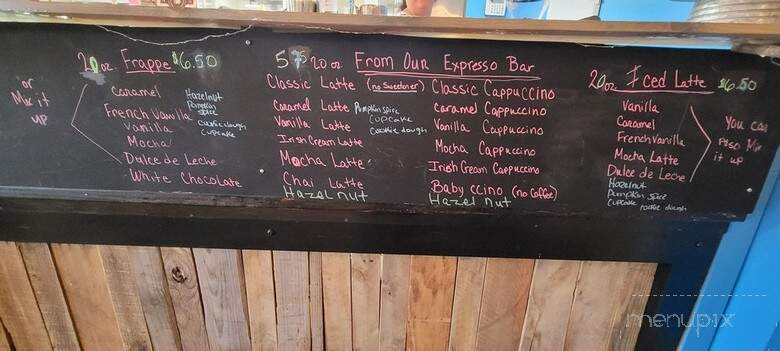 Delicioso Cupcakery -n- Coffee shop - Clarksville, AR menu_pic