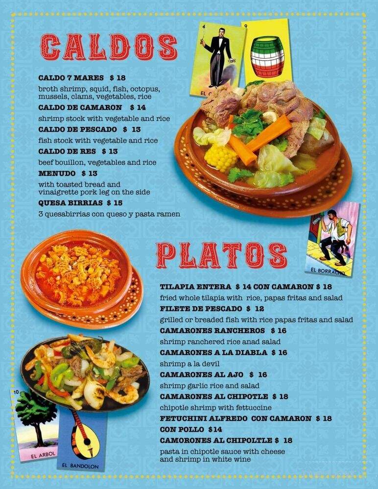 Restaurant Las Cazuelas Grill - Big Spring, TX menu_pic
