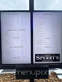 Cafe Sperry's - Nashville, TN menu_pic