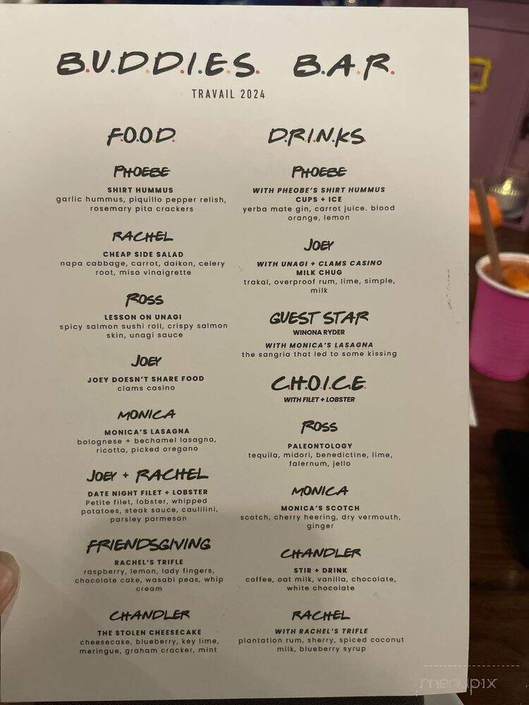 Travail Kitchen & Amusements - Robbinsdale, MN menu_pic