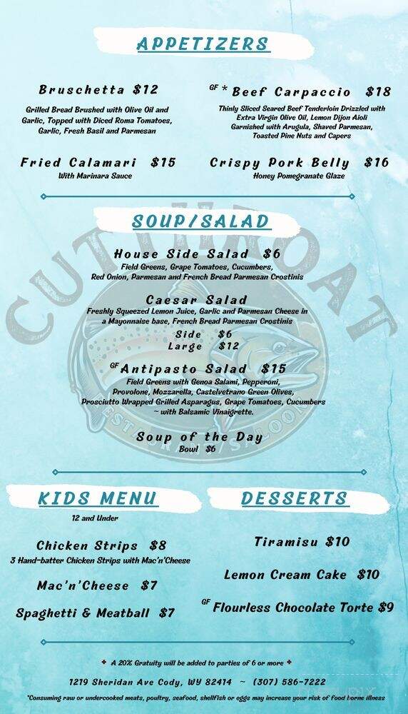 Cutthroat Restaurant & Saloon - Cody, WY