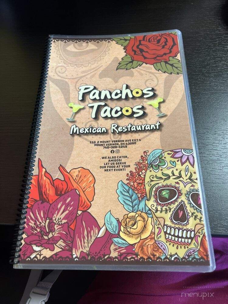 Panchos Tacos - Mount Vernon, OH menu_pic