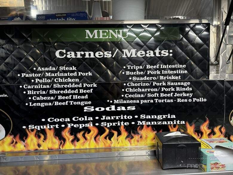 El Toro De Oro - Westminster, CA menu_pic