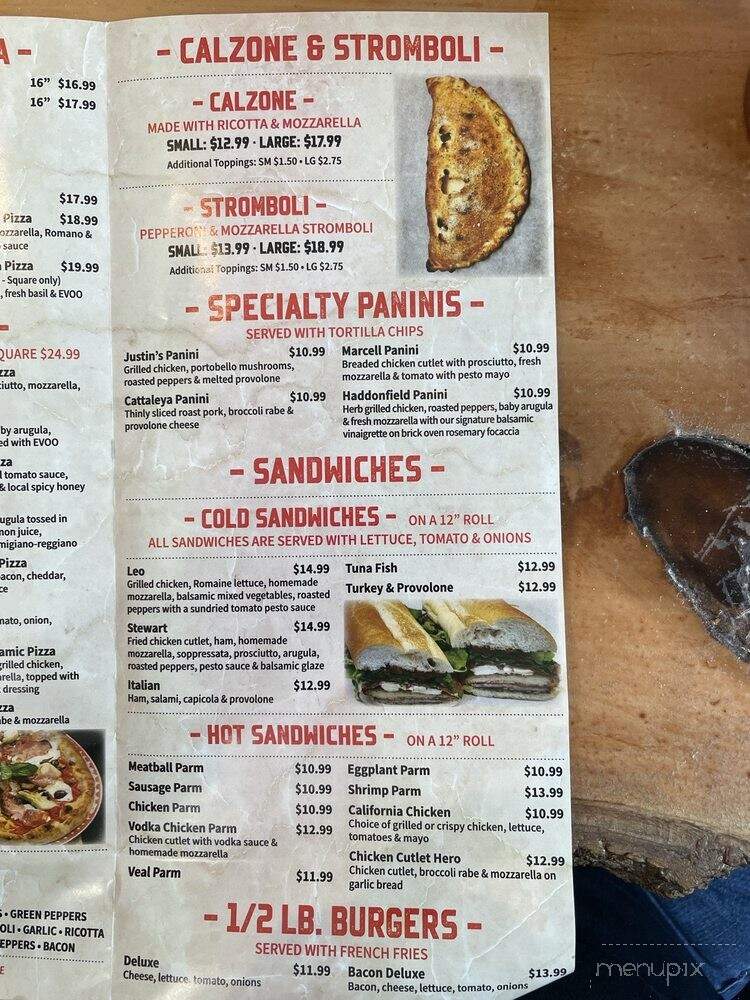 Nostra Pizza - Voorhees Township, NJ menu_pic
