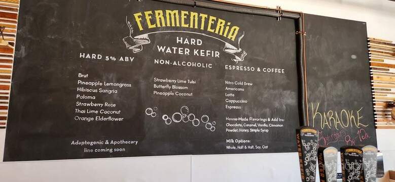 Fermenteria - San Antonio, TX menu_pic
