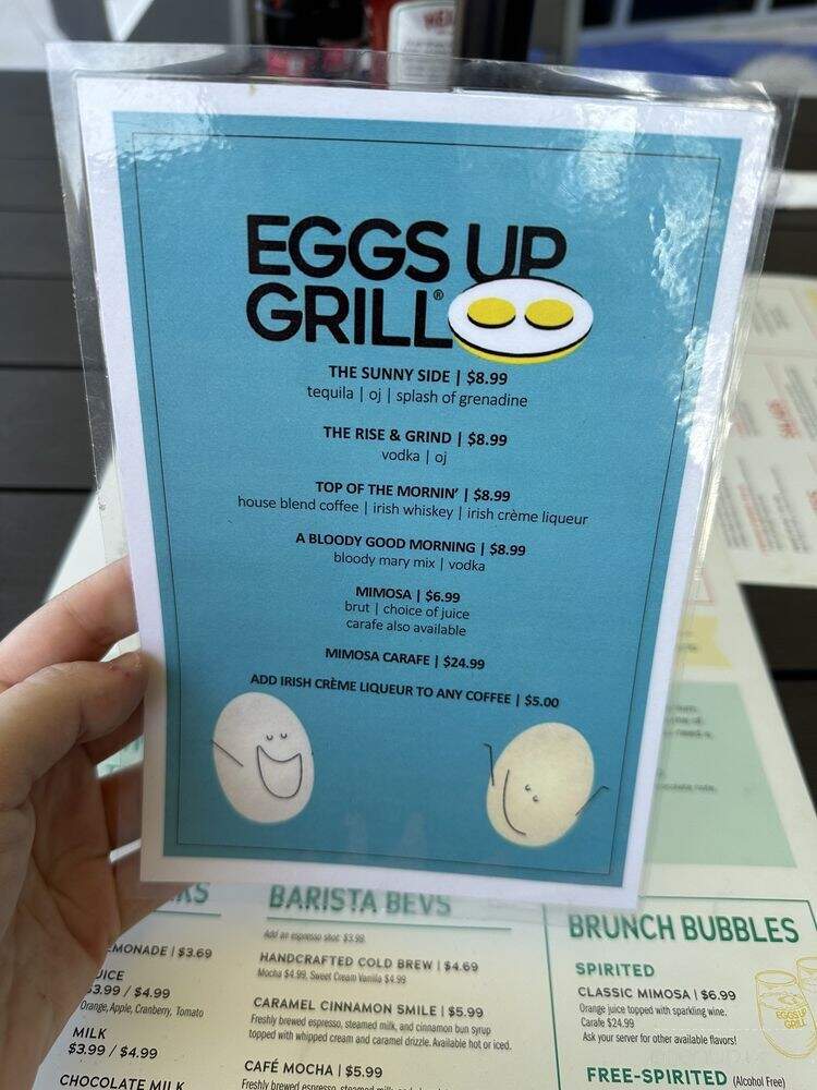 Eggs Up Grill - Orlando, FL menu_pic
