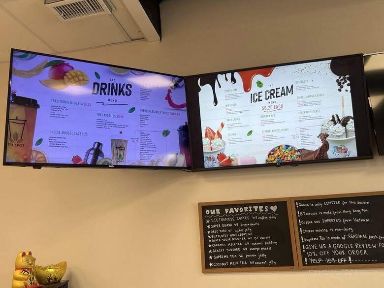 TeaSpot - Vero Beach, FL menu_pic