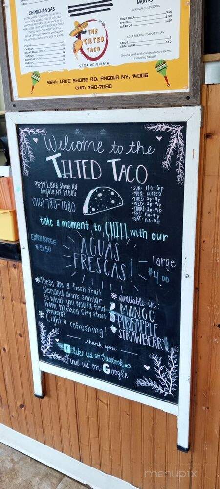 The Tilted Taco - Angola, NY menu_pic