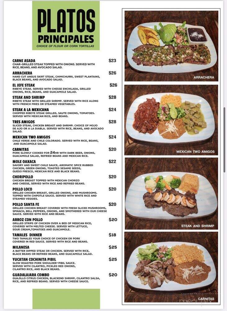 Senor Loco Tacos & Tequila - Jacksonville, FL menu_pic