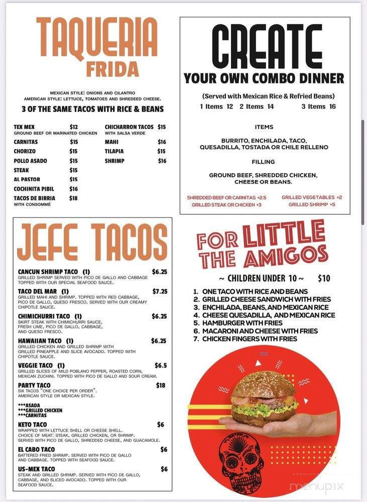 Senor Loco Tacos & Tequila - Jacksonville, FL menu_pic