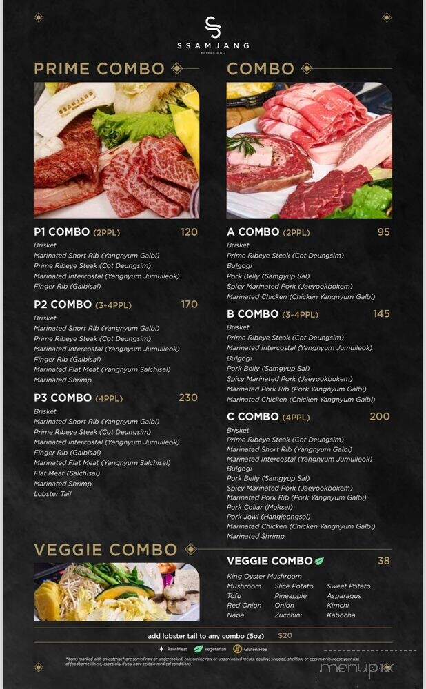 Ssamjang Korean BBQ - Atlanta, GA menu_pic