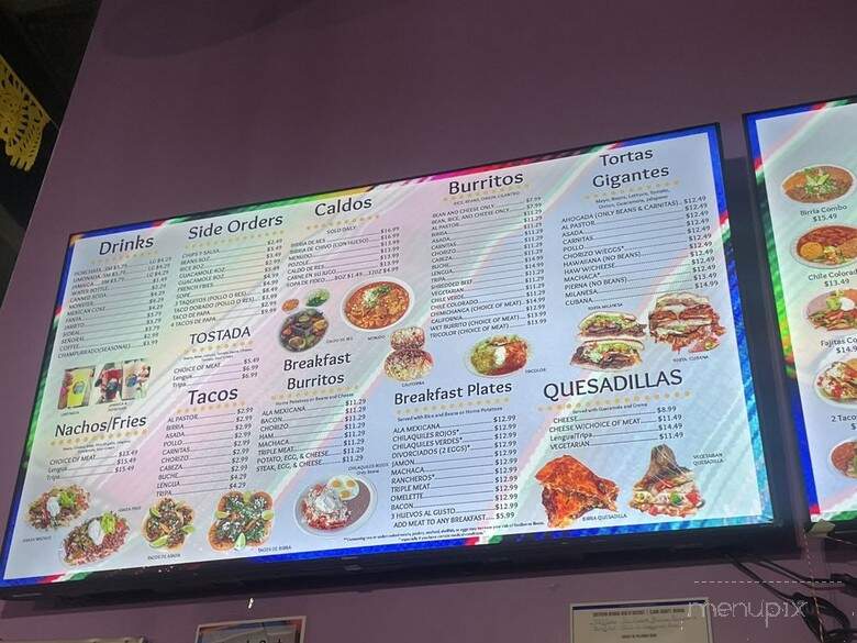 Birrieria El Zarape - Las Vegas, NV menu_pic