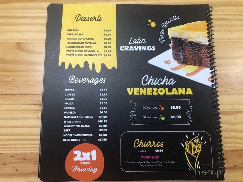 El Toque - Casselberry, FL menu_pic