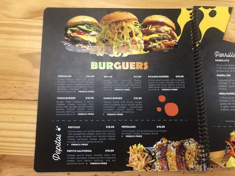 El Toque - Casselberry, FL menu_pic