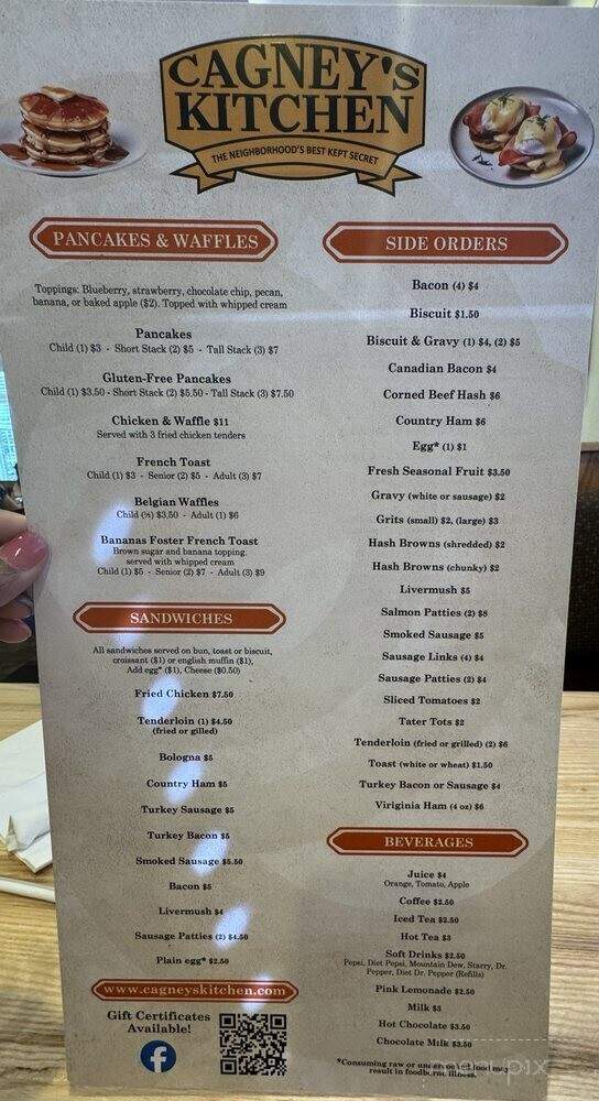 Cagney's Kitchen High Point - High Point, NC menu_pic