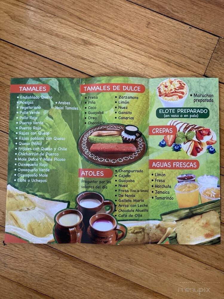 Tamales Mi Chula - Chicago, IL menu_pic