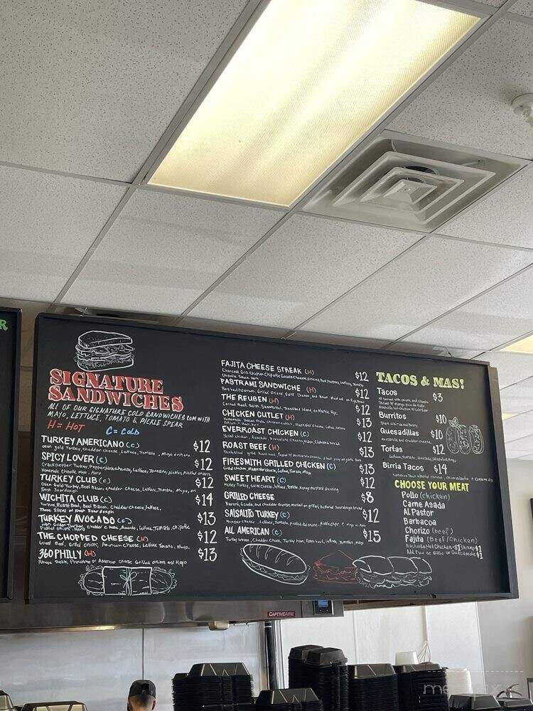 360 Deli & Grill - Wichita, KS menu_pic
