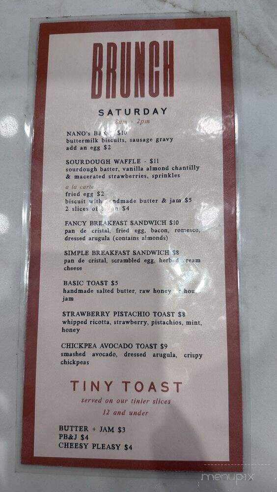 Bread Fellow - Fort Collins, CO menu_pic
