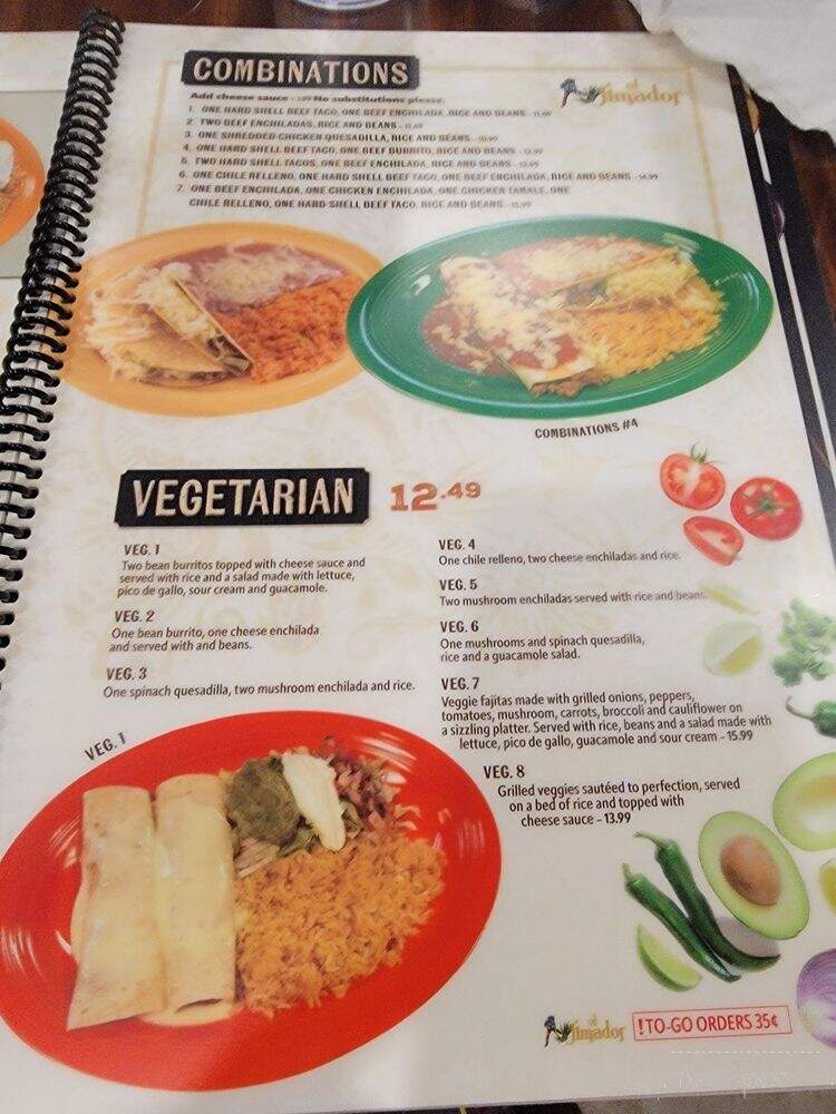 El Jimador - Knightdale, NC menu_pic